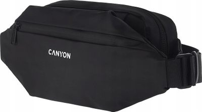 Çantë brezi Canyon FB-1, poliester, 270 x 130 x 55 mm, e zezë