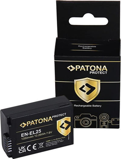 Bateri për aparat foto Patona Protect EN-EL25, 1350mAh, Li-Ion, e zezë