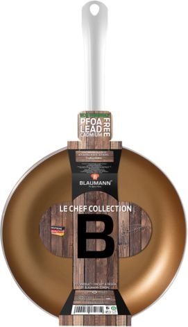 Тава Blaumann Le Chef, алуминиум, 28 cm, нелеплива обвивка, бронза