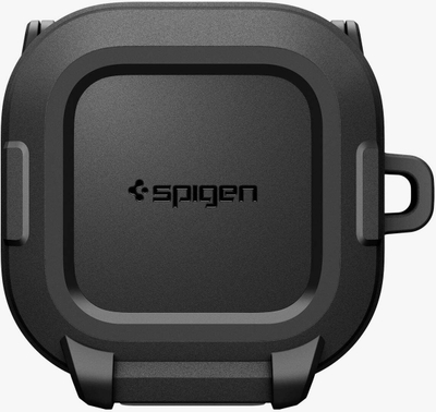 Kuti mbrojtëse Spigen Lock Fit ACS11202, për Galaxy Buds 4 Buds 4 Pro, me kapëse, e zezë mat