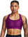 Top sportiv Under Armour Medium Support, pa padding, i purpurt