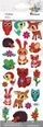 Stickerë 3D kafshë Titanum Convex Soft, set 21 copë, ngjyra të ndryshme
