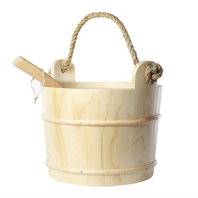 Kovë sauna Flammifera, 10L, me garuzhde, dru natyral