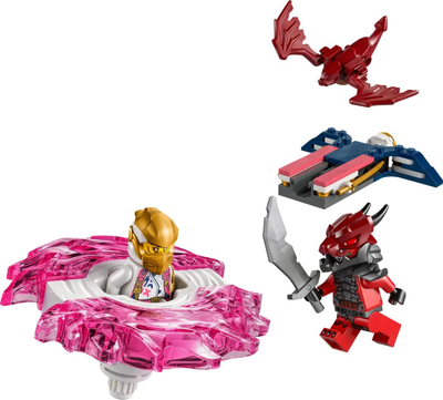 Set lodrash LEGO NINJAGO Sora’s Spinjitzu Dragon 71824, ndërtim kreativ, për fëmijë
