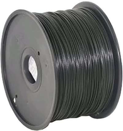 Fije për printer 3D Gembird, ABS, 1,75mm, 1kg, i zi