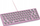 Tastierë mekanike Glorious GMMK 2 Barebones Compact 65%, RGB, ANSI, rozë