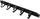 Organizues kabllosh LogiLink OR101B, 19" 1U, me mbajtëse metalike, i zi