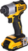 Vidë goditëse Dewalt XR DCF840D2T, 18V, 2Ah Li-Ion, e verdhë