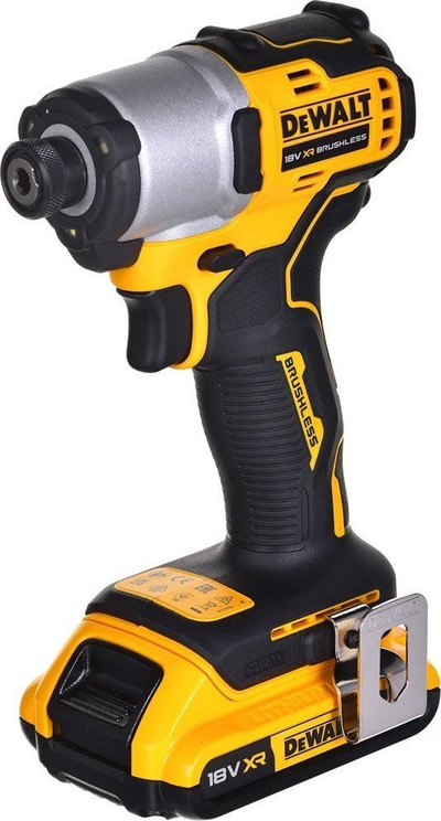 Vidë goditëse Dewalt XR DCF840D2T, 18V, 2Ah Li-Ion, e verdhë
