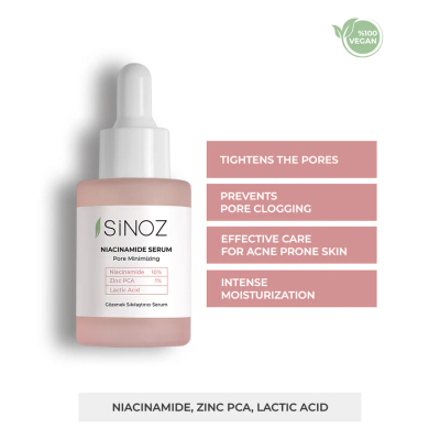 Serum Sinoz Niacinamide Pore Minimizing, 30ml