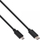 Kabllo USB InLine 35742, USB C me microUSB, 2 m, e zezë