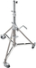 Stativ profesional Avenger Super Wind Up, çelik inox, 2.9 m, argjend