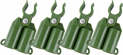 Поврзувач за врвови на градинарски столбови Bradas Adjustable, за столбови 8 mm, сет 4 парчиња