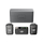 Mikrofon wireless DJI Mic 2, 2 transmetues 1 marrës, anulim inteligjent i zhurmës, 250 m