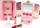 Set kozmetike për fëmijë LEAN Toys Mirror, pasqyrë me mbajtëse të rregullueshme, rozë