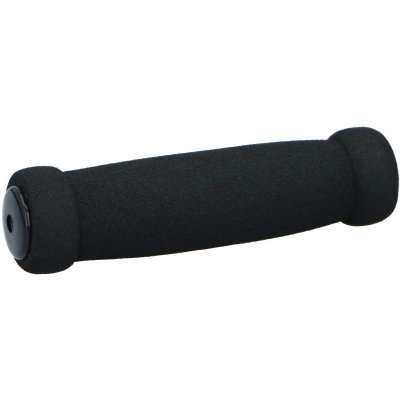 Doreza timoni Dunlop me shkumë, ergonomike, universale, të zeza