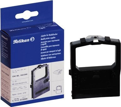 Ribon printeri Pelikan 515544, 8 mm, 1.6 m, i zi