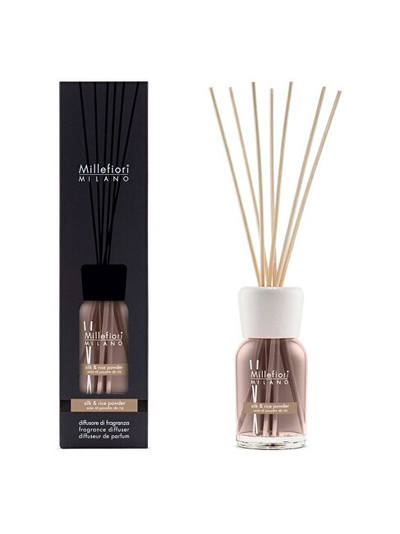 Shpërndarës arome Millefiori Milano Natural Silk & Rice Powder, 100 ml