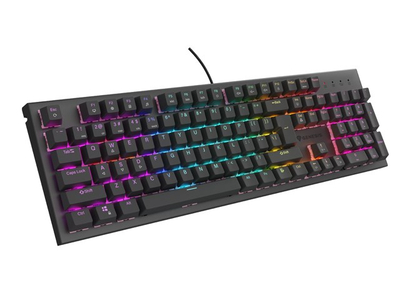 Tastierë lojërash Genesis Thor 303, Outemu Peach Silent, e zezë