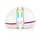 Гејминг глушец Redragon Cobra M711W, RGB, 10000 DPI, бел