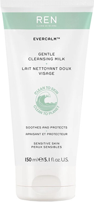 Qumësht pastrues për fytyrë REN Cosmetics Evercalm Gentle Cleansing Milk, 150 ml