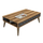 Tavolinë qendrore Hanah Home City, panel melaminë 18mm, formë drejtkëndore, ngjyrë walnut chalcedony
