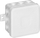 Kuti sipërfaqësore elektrike CLICK, IP54, 75x75x41mm, 12 dalje, e bardhë