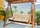 Jastëk kopshti KingGarden Quilted Codura PVC, set 3 copë, 42x42 cm, bezhë