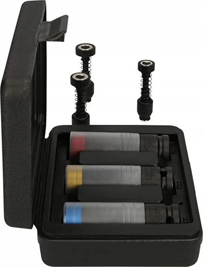 Set çelësa goditës KS Tools 515.0210, 3/4", 8 kokrra 24-38 mm, ngjyrë e zezë