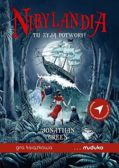 Liber lojë Muduko Nibylandia, paperback, fantazi aventurë, shumngjyrsh