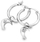 Vathë Hot Diamonds Hoops DE629