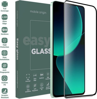 Заштитно стакло Mobile Origin EasyGlass за Xiaomi 13T, Double Strong, проsирно