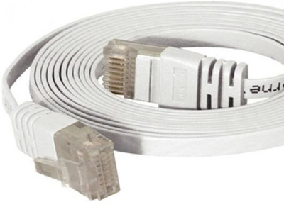Kabllo rrjeti Froehlich Walter 77800w, UTP Cat 6, 0.5m, e bardhë