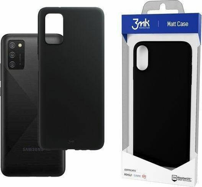 Kapak telefoni 3mk Matt Case për Xiaomi 12 12X, TPU i butë, i zi