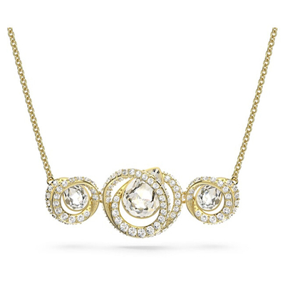 Qafore për femra Swarovski, e artë