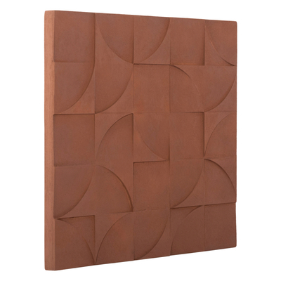 Panel muri katror Santorini 80x5x80Hcm (HM4524), kaftë