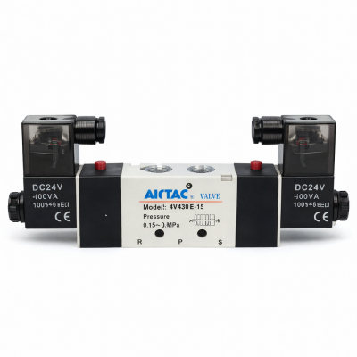 Valvul pneumatike solenoid 4V430E-15 DC24V