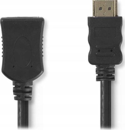 Kabllo zgjatëse HDMI NEDIS, High Speed, 4K me Ethernet, 5m, e zezë
