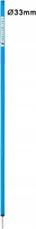 Shtyllë stërvitje Elite Slalom Training Pole, 170 cm, diametër 33 mm, blu
