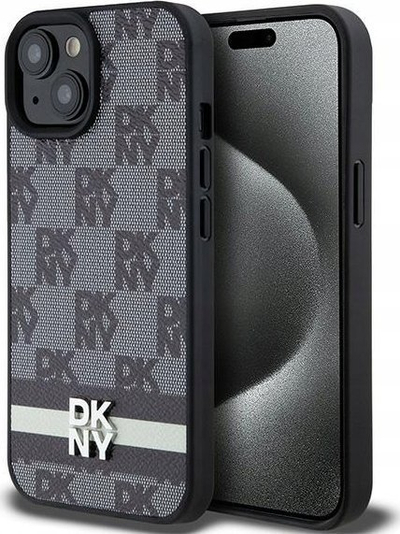Mbulesë telefoni DKNY DKHCP15MPCPTSSK, për iPhone 15 Plus 14 Plus 6.7", hardcase, e zezë