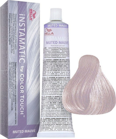 Bojë flokësh gjysmë-permanente Wella Color Touch Instamatic Muted Mauve, 60 ml, lejla