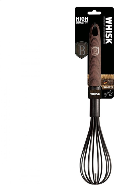 Rrahëse kuzhine Berlinger Haus Whisk BH 6227, koleksioni Ebony Rosewood, tel plastik, dorezë dru e errët