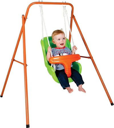 Lëkundëse metalike Paradiso Nursery, paloset, deri 20 kg, shumëngjyrëshe