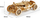 Puzzle maket makine Rolife ROEMC401, V8 Grand Prix, shkalla 1:16, dru natyral