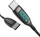 Kabllo USB C BlitzWolf BW TC23, 1.8m, 100W, e zezë