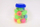Set toptha gome Gazelo Rubber Ball Eye Z10265, 26 copë, shumëngjyrëshe