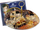 Pjatë dekorative Carmani Gustav Klimt, xhami, 13", dorezë metalike, ngjyrë ari