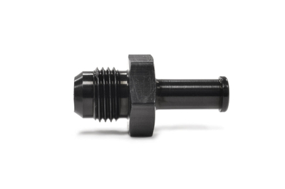 Lidhës karburanti Aeromotive 15635, -6 AN mashkull, 5/16" barb, i zi