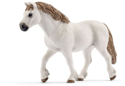 Figurë loje Schleich Welsh Pony Mare 13872, plastike, e bardhë