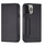 Këllëf telefoni Hurtel Magnetic për Samsung Galaxy S23 Plus, kapak portofol flip, funksion mbajtëse, i zi